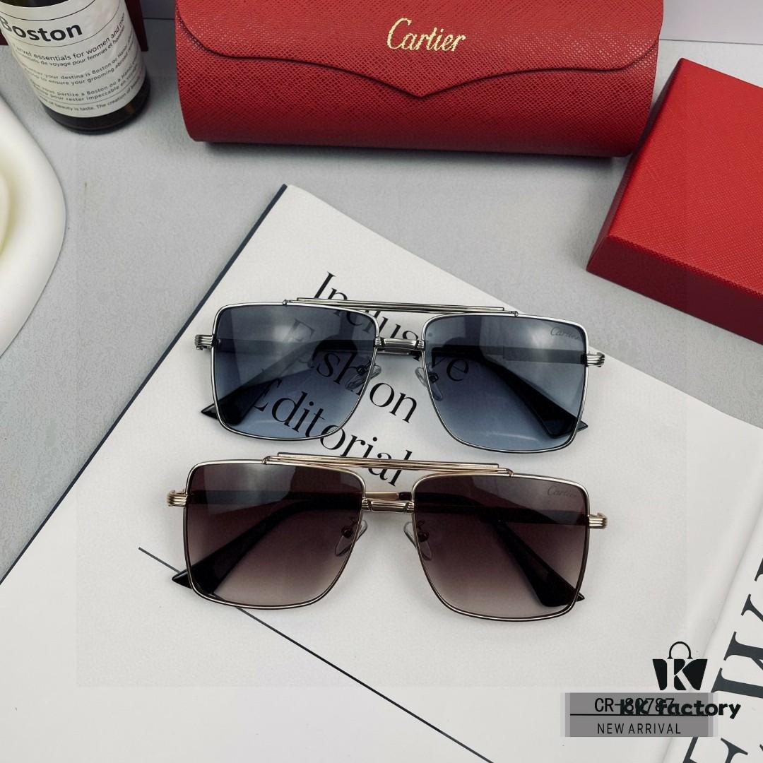 6931fbf43a89a121ed54c828 Cartier France - Unisex Sunglasses Model 80787 with Polarized Lenses, Lightweight Metal Frame, Stylish and Comfortable Design for Driving and Travel