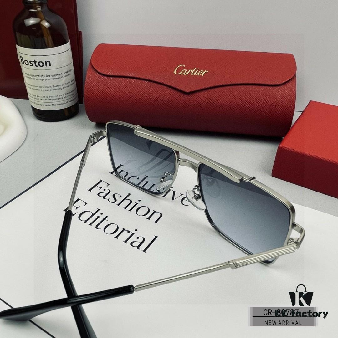 6931fbf43a89a121ed54c82e Cartier France - Unisex Sunglasses Model 80787 with Polarized Lenses, Lightweight Metal Frame, Stylish and Comfortable Design for Driving and Travel