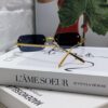 6931fbfe3a89a121ed54c8a9 Cartier 2024 New Arrival Square Frameless Cut-Out Sunglasses for Women, Slimming, Fashionable European and American Style, Instagram-Worthy Street Snap Chic Sunglasses, Stylish Small Eyewear