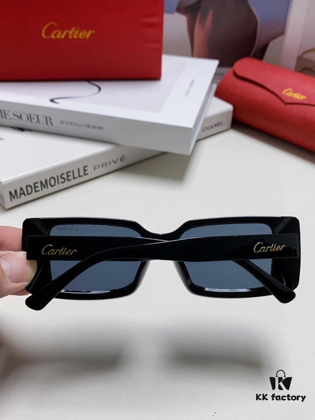 6931fc003a89a121ed54c8ca Cartier Unisex Sunglasses, Stylish Leopard Logo Frame, Universal Fit, Minimalist and Elegant Design