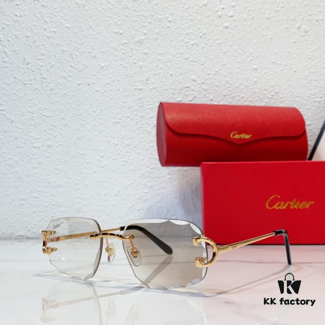 6931fc013a89a121ed54c8da 170 CARTIER Mod: CT0092 Size: 55-18-145 Photochromic Lenses Sunglasses Eyewear