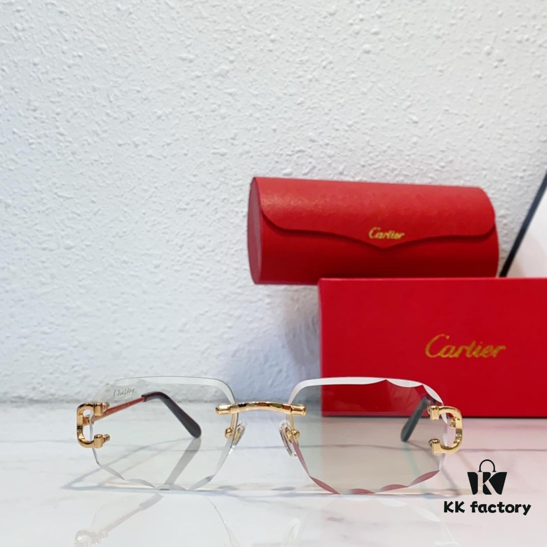 6931fc013a89a121ed54c8df 170 CARTIER Mod: CT0092 Size: 55-18-145 Photochromic Lenses Sunglasses Eyewear