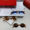 6931fc053a89a121ed54c912 Cartier 2024 New Retro Wood-Grain Pattern Round Frame Sunglasses, Stylish UV-Protective Unisex Sun Glasses CT0464S