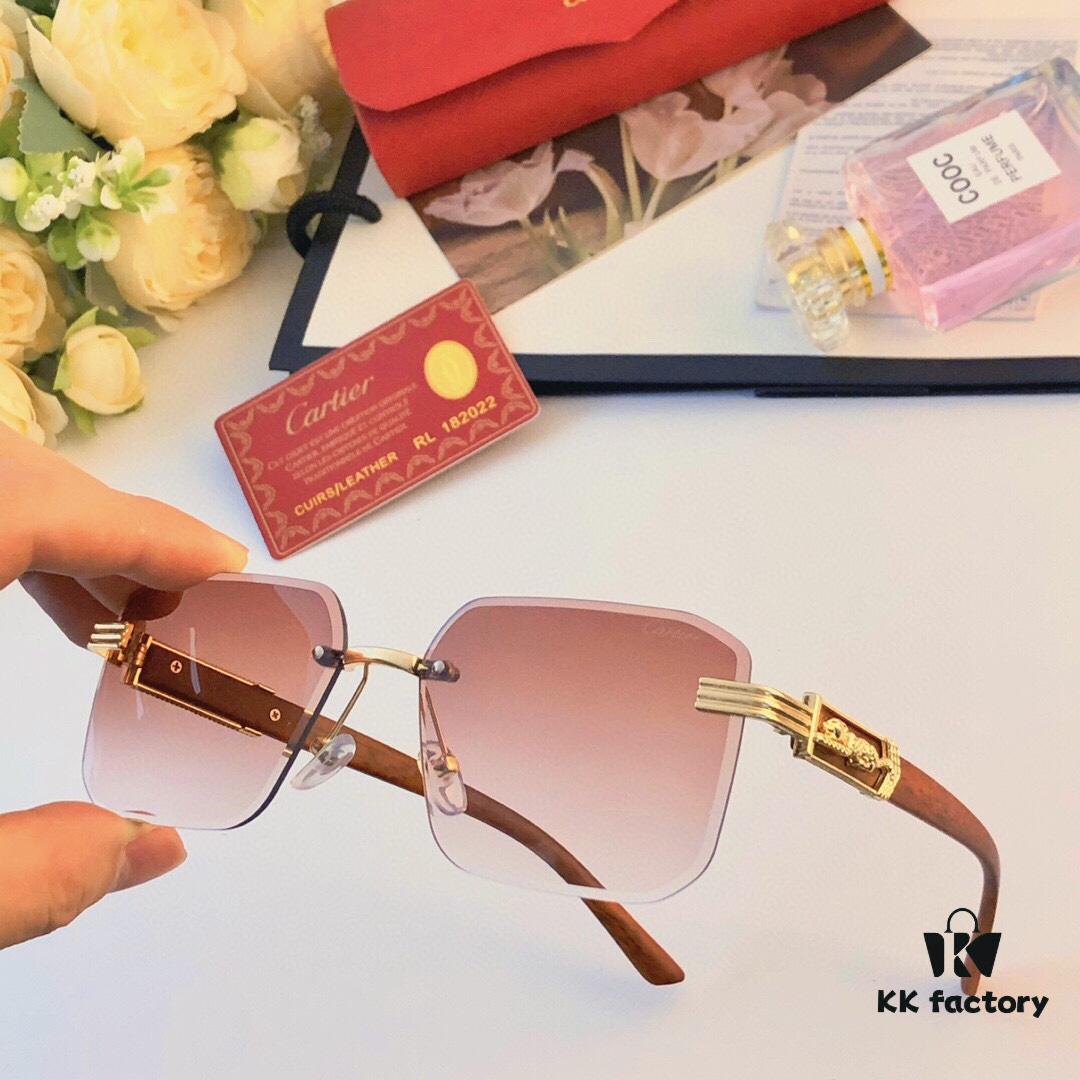 6931fc073a89a121ed54c92b Cartier Retro Fashion Square Frameless Cut-edge Sunglasses Unisex Celebrity Style Trendy Sun Glasses