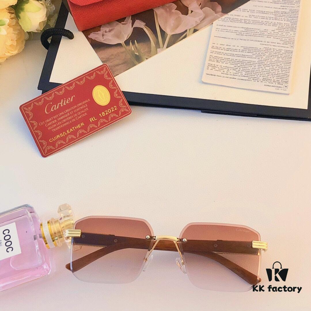 6931fc073a89a121ed54c930 Cartier Retro Fashion Square Frameless Cut-edge Sunglasses Unisex Celebrity Style Trendy Sun Glasses