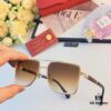 6931fc083a89a121ed54c93f Cartier New Men's Casual Sunglasses with Stylish Frame Design, Trendy Metal Aviator Shades