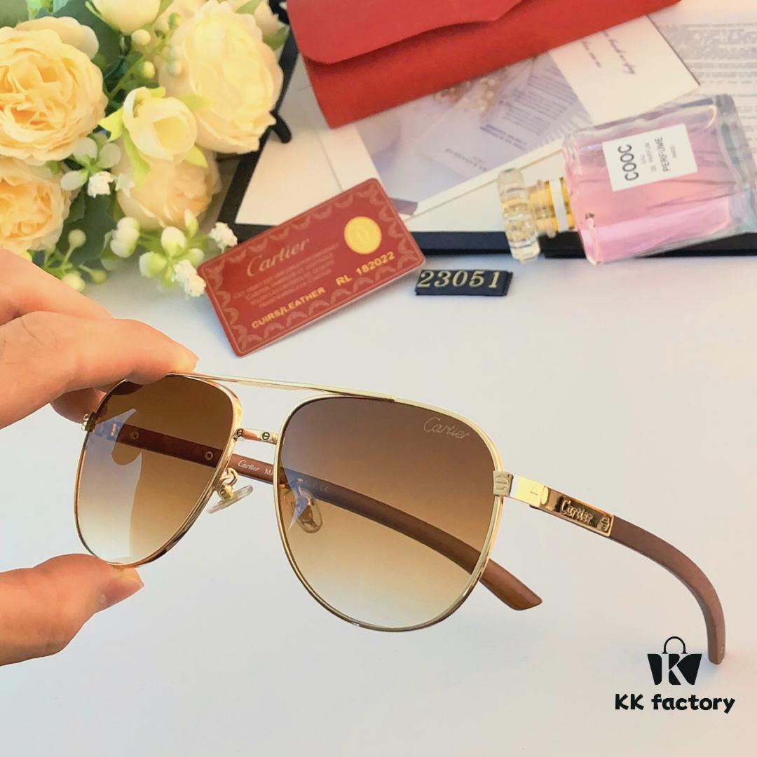 6931fc0a3a89a121ed54c94f Cartier New 2024 Luxury Sunglasses Fashion Versatile Cat-Eye UV Protection Shades