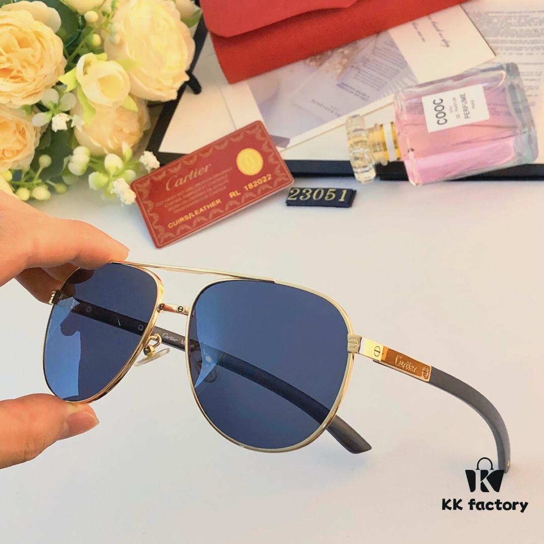 6931fc0a3a89a121ed54c950 Cartier New 2024 Luxury Sunglasses Fashion Versatile Cat-Eye UV Protection Shades