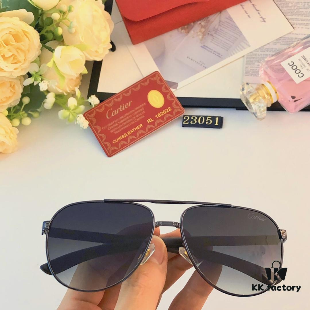 6931fc0a3a89a121ed54c952 Cartier New 2024 Luxury Sunglasses Fashion Versatile Cat-Eye UV Protection Shades
