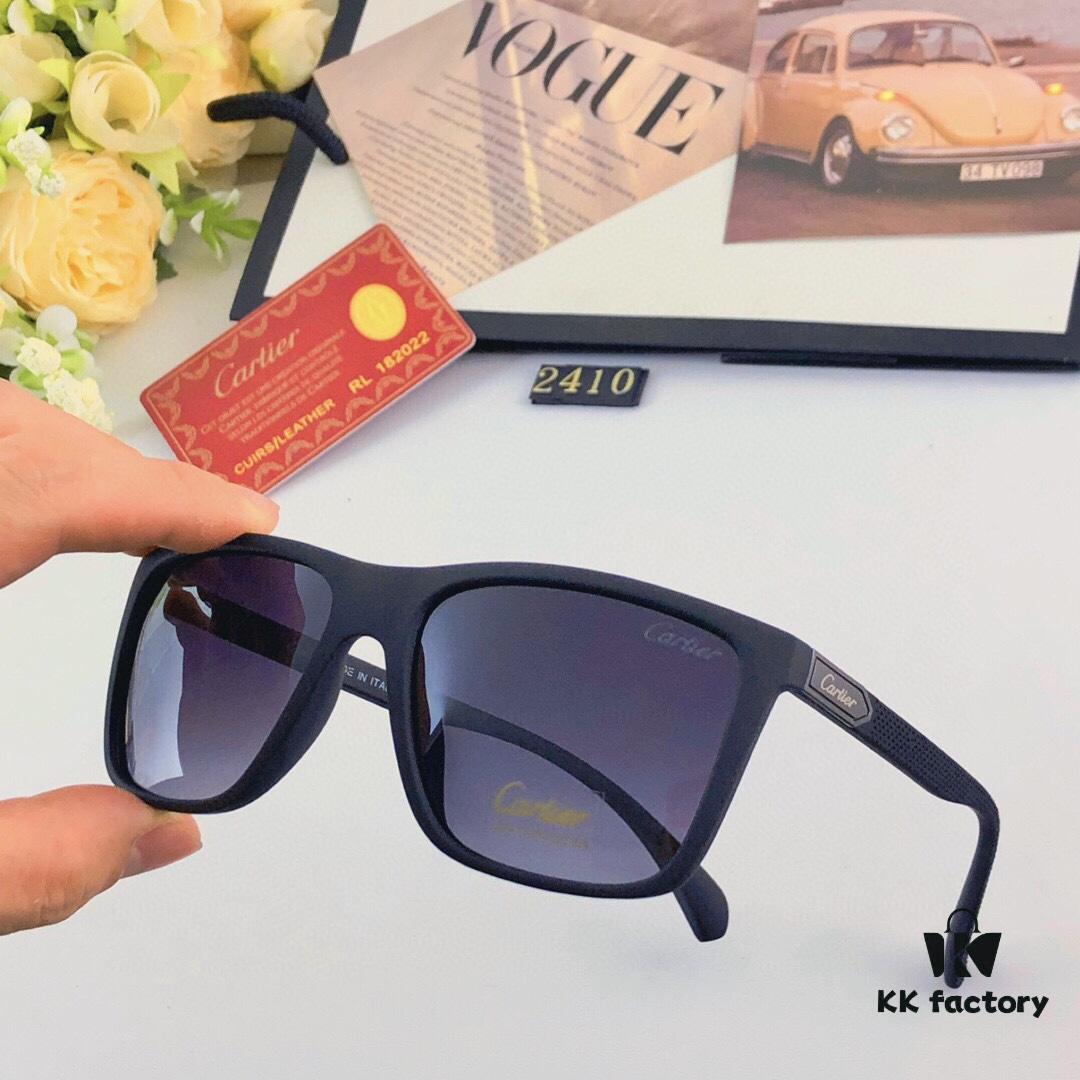 Cartier New Summer Sunglasses Fashionable Windproof UV Protection Stylish Sun Glasses