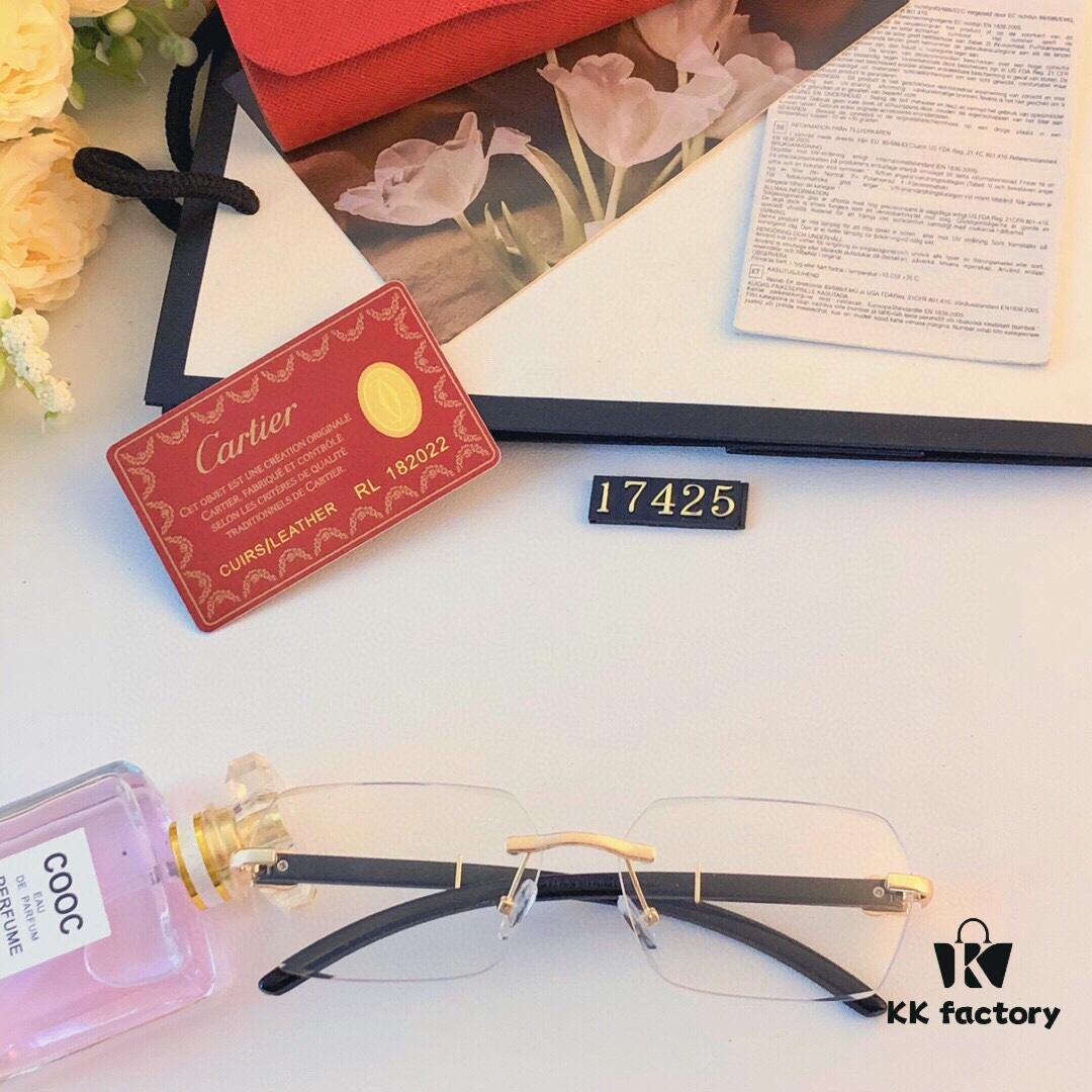 6931fc0b3a89a121ed54c965 Cartier Stylish Small Frame Sunglasses for Men, Driving Glasses, High-Definition UV Protection Unisex Eyewear, Fashion Frameless Sunglasses with Premium Look