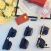 6931fc0b3a89a121ed54c969 Cartier New Men's Fashion One-Piece Sunglasses with Unique Leopard Head Decorated Metal Frame, Outdoor Cycling Sun Protection Glasses