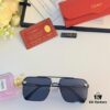 6931fc0c3a89a121ed54c96d Cartier New Men's Fashion One-Piece Sunglasses with Unique Leopard Head Decorated Metal Frame, Outdoor Cycling Sun Protection Glasses