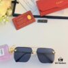 6931fc0c3a89a121ed54c96f Cartier New Men's Fashion One-Piece Sunglasses with Unique Leopard Head Decorated Metal Frame, Outdoor Cycling Sun Protection Glasses
