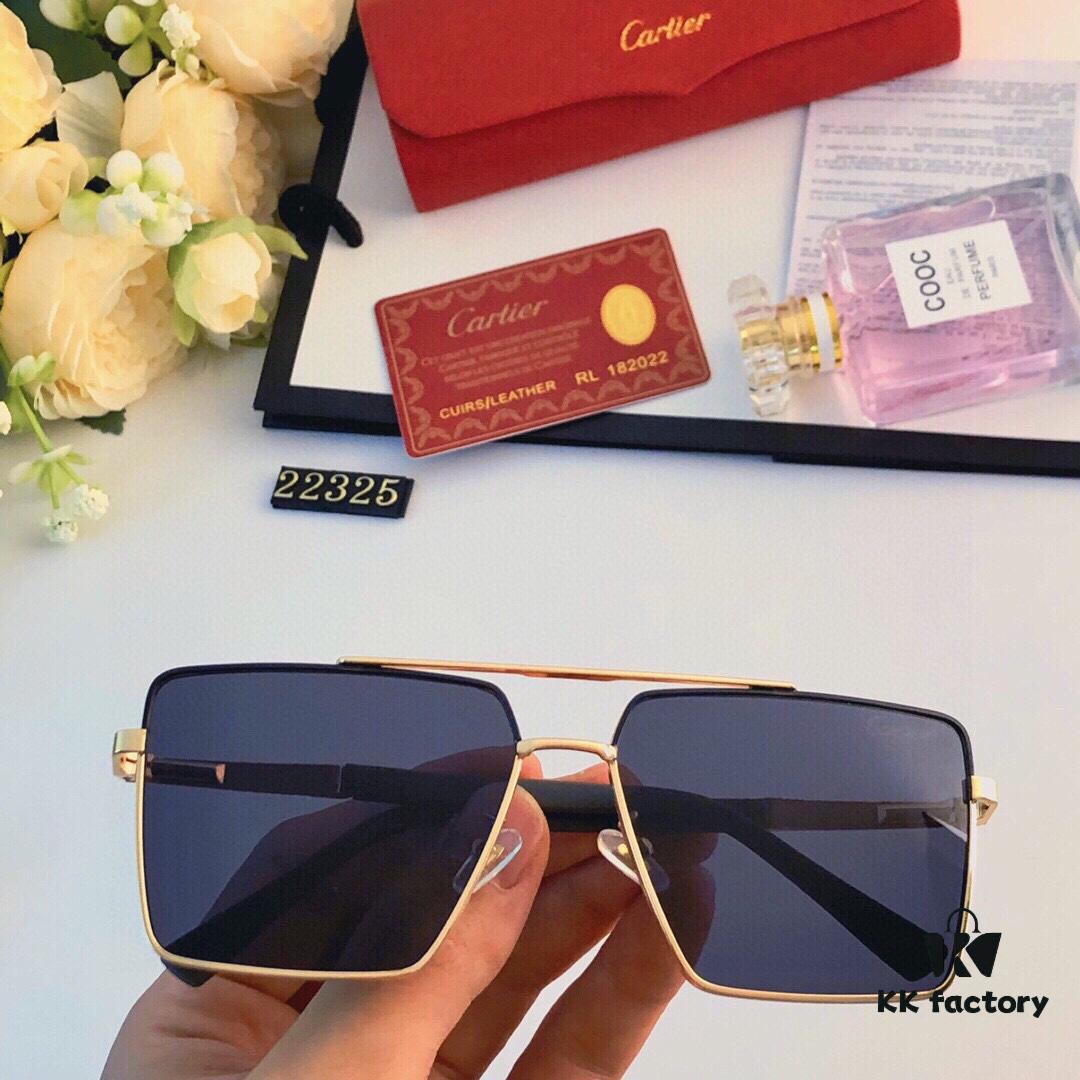 6931fc113a89a121ed54c9b3 Cartier New Arrival Sunglasses, Instagram Style, Trendy Men's Retro Square Frame, UV Protection for Round Faces, Travel and Driving Eyewear