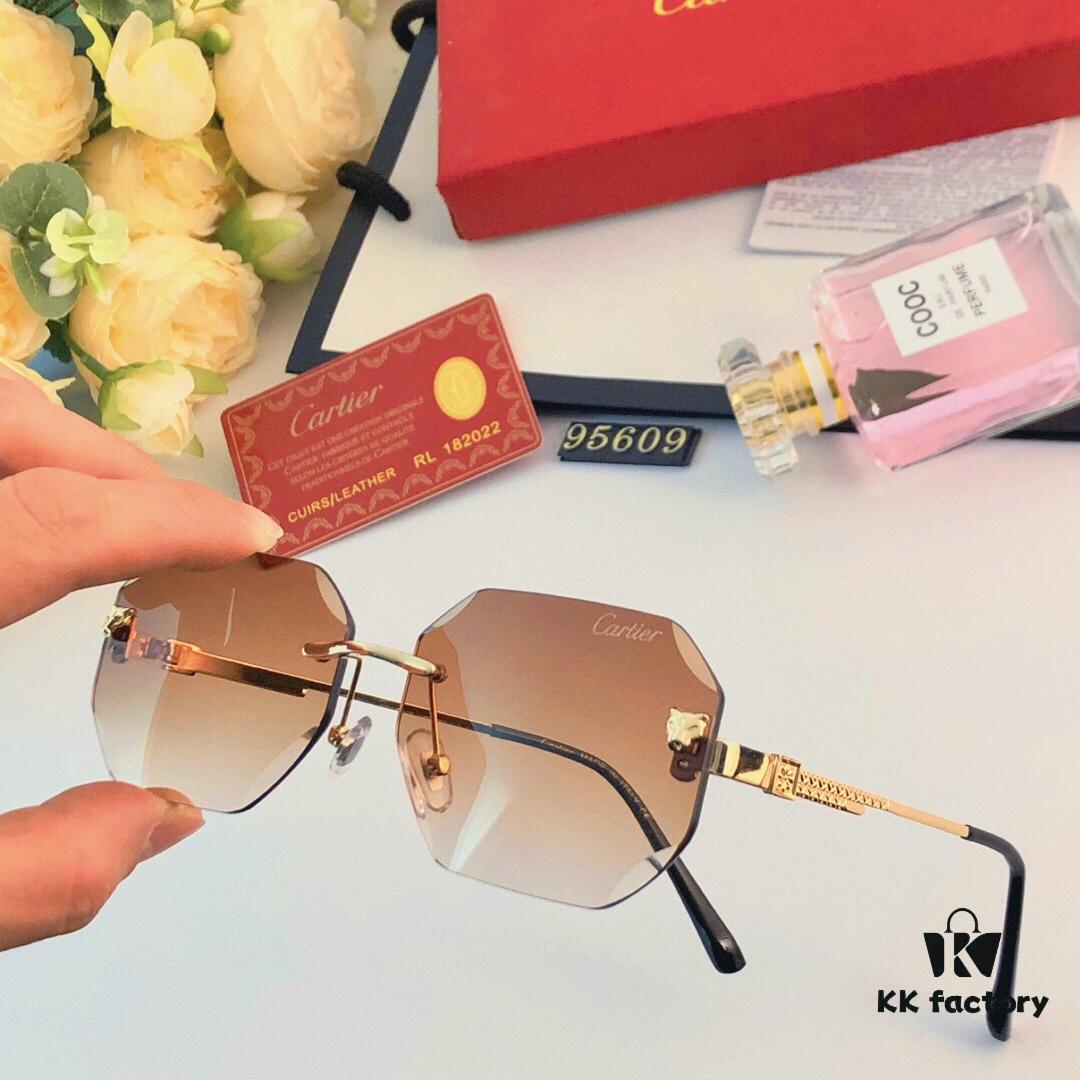 6931fc133a89a121ed54c9cf Cartier Stylish Octagonal Frameless Sunglasses for Outdoor Travel and Street Photography