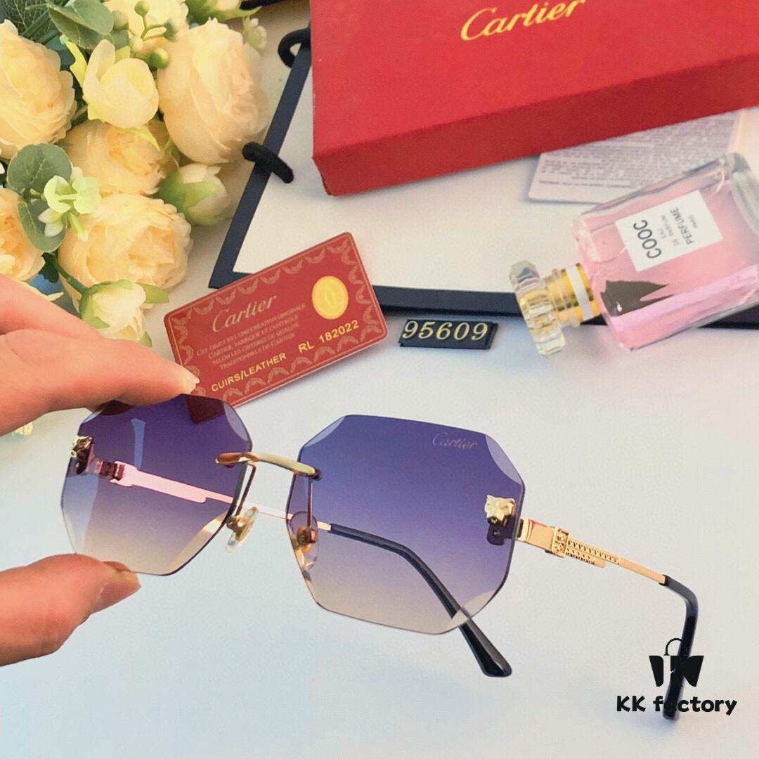 6931fc133a89a121ed54c9d0 Cartier Stylish Octagonal Frameless Sunglasses for Outdoor Travel and Street Photography