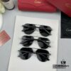 Cartier France - Polarized Sunglasses for Men with Polylite Lenses, Lightweight Metal Frame, UV Protection, Stylish Driving and Travel Eyewear
