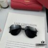 Cartier France - Polarized Sunglasses for Men with Polylite Lenses, Lightweight Metal Frame, UV Protection, Stylish Driving and Travel Eyewear