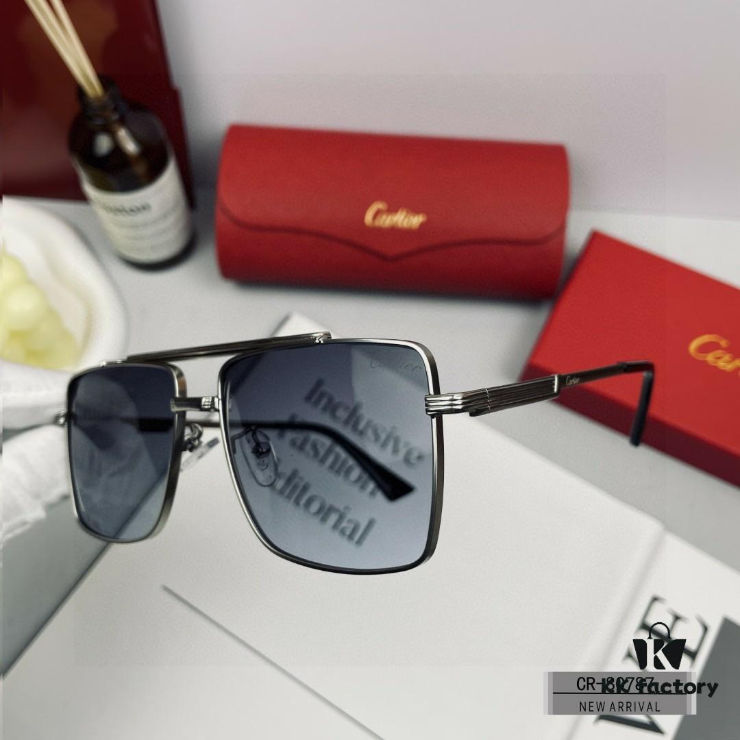 6931fc153a89a121ed54c9eb French Cartier - Cartier | Polarized Resin Sunglasses by Polaroid with Lightweight Metal Frame, Unisex Design for Driving and Travel