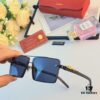 6931fc173a89a121ed54ca0e Cartier Retro Metal Double-Bridge Men's Sunglasses for Driving Square Frame Sun Glasses