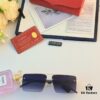 6931fc183a89a121ed54ca10 Cartier Retro Metal Double-Bridge Men's Sunglasses for Driving Square Frame Sun Glasses