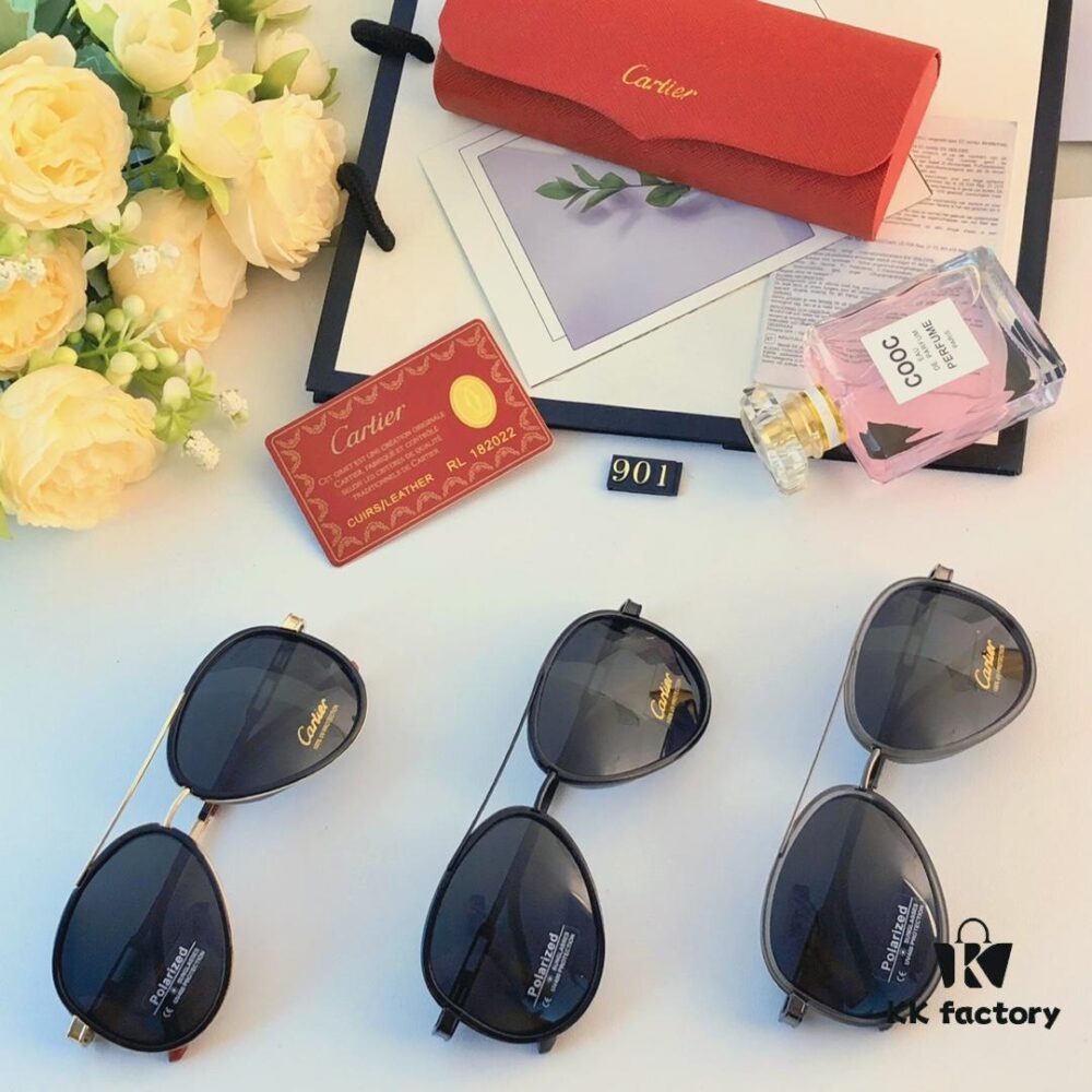 6931fc183a89a121ed54ca14 Cartier Pilot Sunglasses for Men, Driving Polarized Double-Bridge Oversized Retro UV Protection Sun Glasses