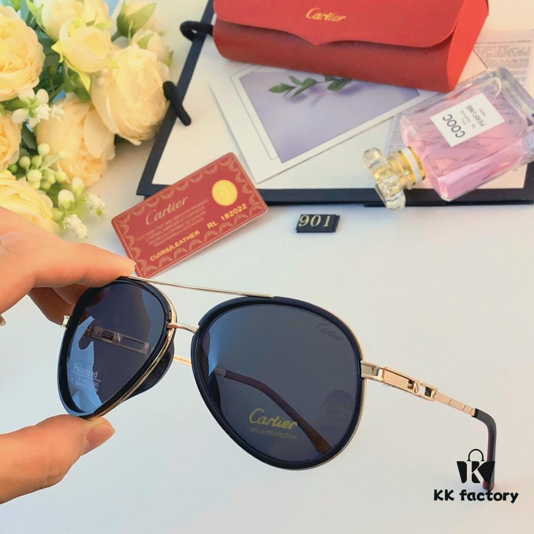 6931fc183a89a121ed54ca16 Cartier Pilot Sunglasses for Men, Driving Polarized Double-Bridge Oversized Retro UV Protection Sun Glasses