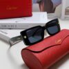 Cartier Unisex Sunglasses, Timeless Leopard Logo Design, Stylish and Minimalist Frame, Universal Fit for All Face Shapes