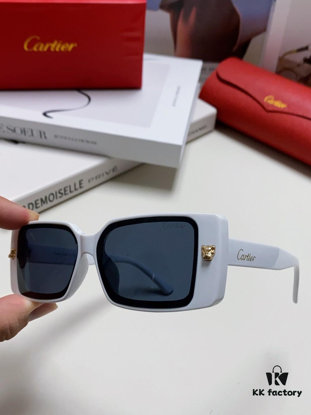 6931fc1a3a89a121ed54ca37 Cartier Unisex Sunglasses, Timeless Leopard Logo Design, Simple and Elegant Frame, Universal Fit for All Face Shapes