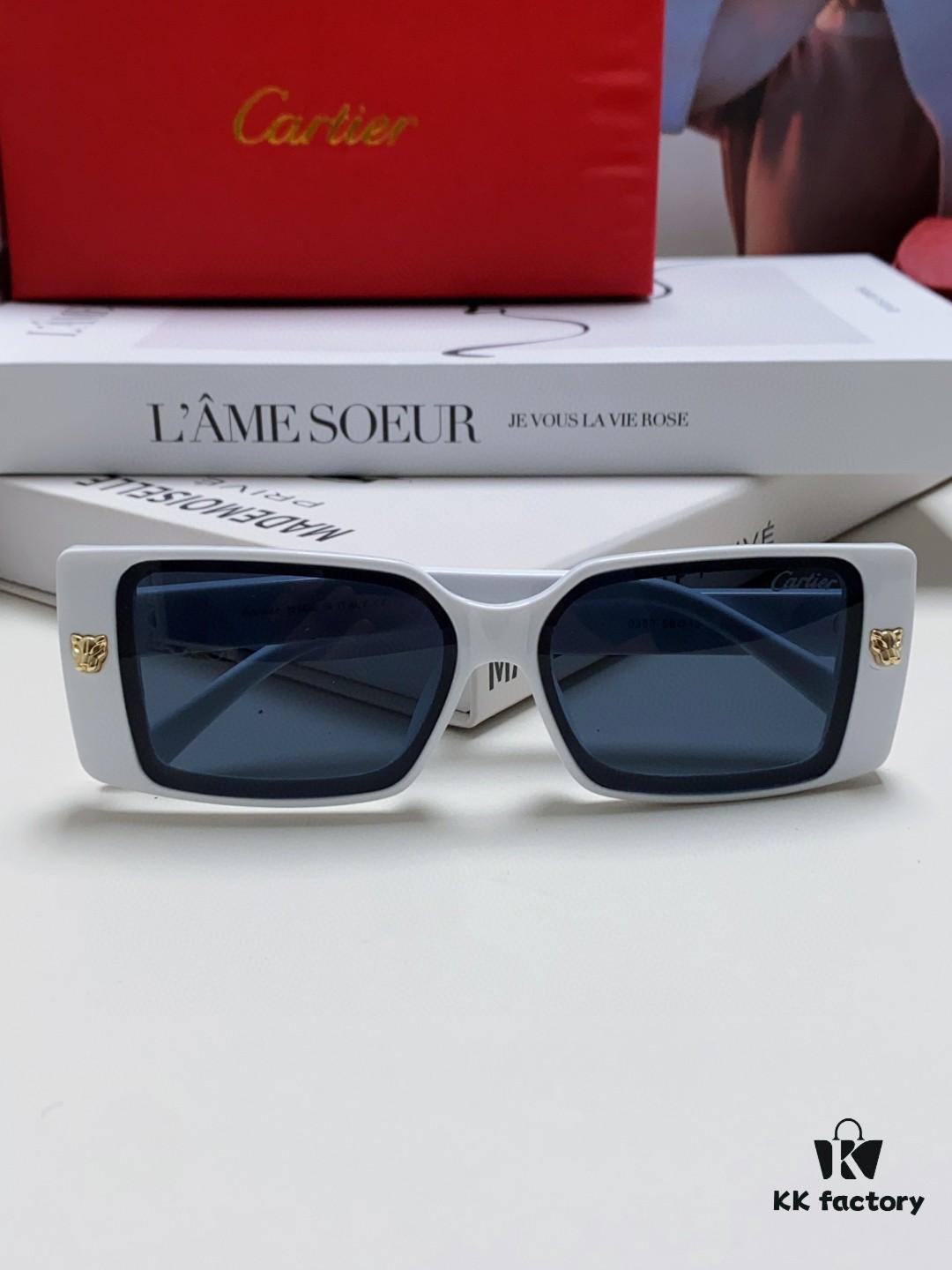 6931fc1b3a89a121ed54ca38 Cartier Unisex Sunglasses, Timeless Leopard Logo Design, Simple and Elegant Frame, Universal Fit for All Face Shapes