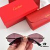 6931fc1c3a89a121ed54ca4a Authentic Version Arrived, Original Zeiss Dual-Tone Lenses, Cartier CT0433S, Size 55-22-140, Almond-Shaped Frame, Polished Gold Finish, Cheetah Sunglasses