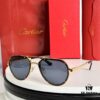 6931fc1f3a89a121ed54ca79 Cartier CT0195S High-Quality Men's and Women's Classic Aviator Sunglasses with Pioneering Logo Detail on Lenses and Screws