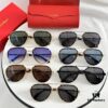 6931fc203a89a121ed54ca7b Cartier CT0195S High-Quality Men's and Women's Classic Aviator Sunglasses with Pioneering Logo Detail on Lenses and Screws