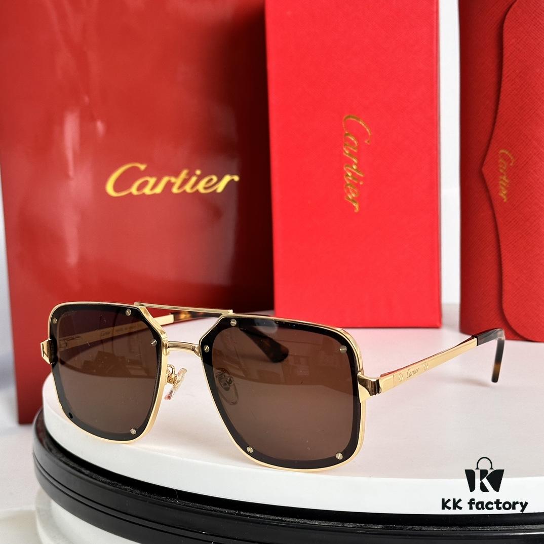 6931fc203a89a121ed54ca81 Cartier CT0194S High-Quality Sunglasses with Signature One-Screw Temple Design, Iconic Branding, Classic Unisex Square Frame