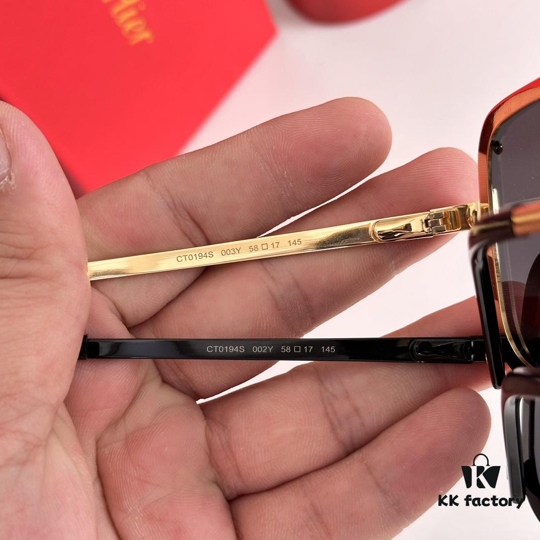 6931fc203a89a121ed54ca83 Cartier CT0194S High-Quality Sunglasses with Signature One-Screw Temple Design, Iconic Branding, Classic Unisex Square Frame