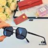 6931fc223a89a121ed54ca9a Cartier New Fashion Sunglasses Metal Oversized Frame Unisex Driving Glasses Trendy European and American Influencer Style Shades