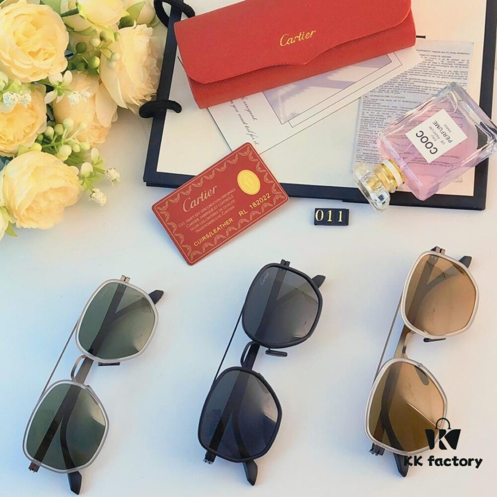 6931fc223a89a121ed54caa0 Cartier New Fashion Pilot Sunglasses with Metal Frame, Premium Double-Bridge Polarized Sunglasses 2024