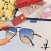 6931fc243a89a121ed54cabe Cartier Vintage Men's Metal Double-Bridge Sunglasses, Bold Business Style Driver UV400 Anti-Ultraviolet Sun Glasses