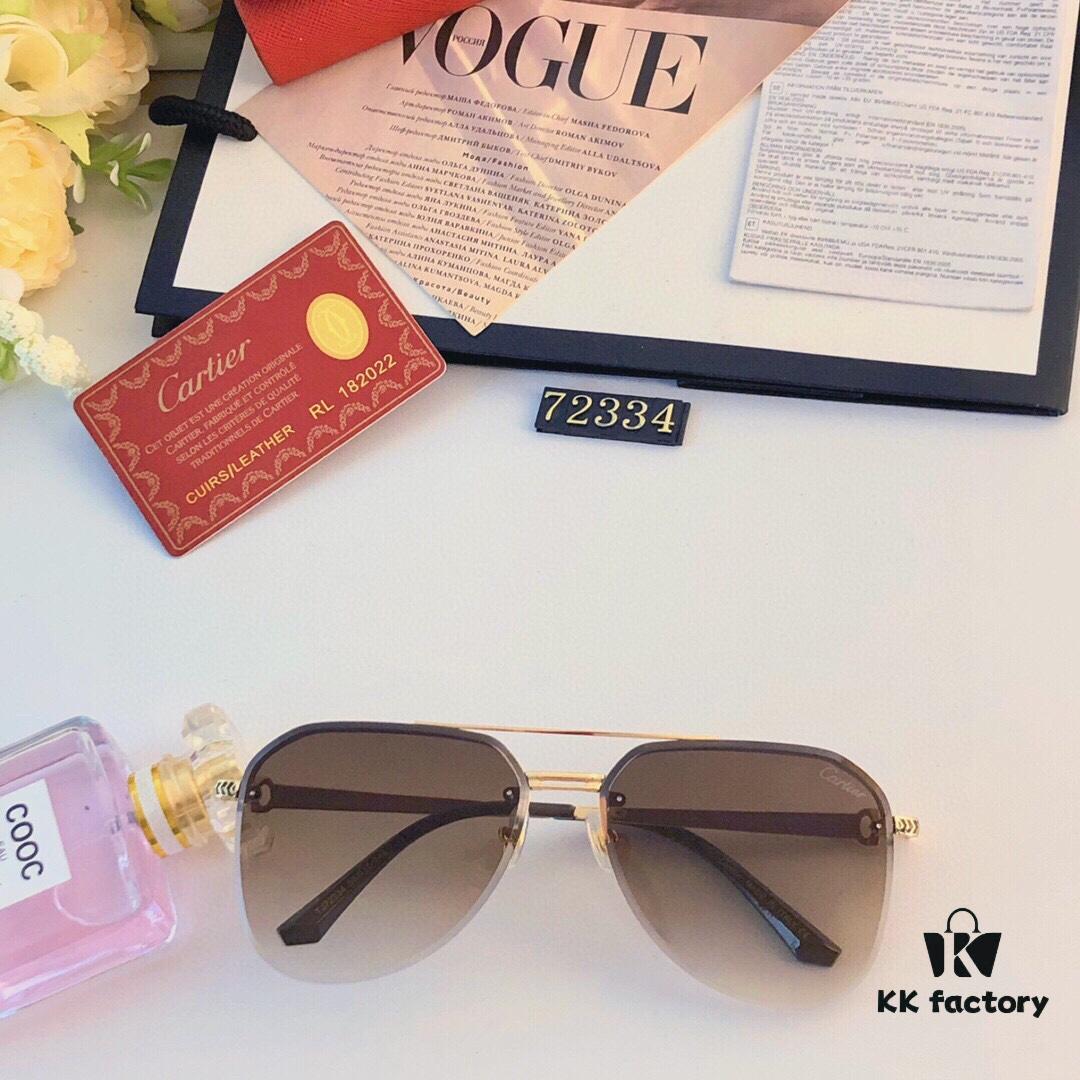 6931fc253a89a121ed54cac9 Cartier 2024 New Large-Frame Sunglasses, Korean Style Fashionable Oversized Metal Cat-Eye Sunglasses for Women