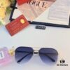 6931fc253a89a121ed54cacb Cartier 2024 New Large-Frame Sunglasses, Korean Style Fashionable Oversized Metal Cat-Eye Sunglasses for Women