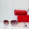 130 Cartier Official Website New Arrival Business Men's Frameless Eyeglasses, Ultra-lightweight Frames