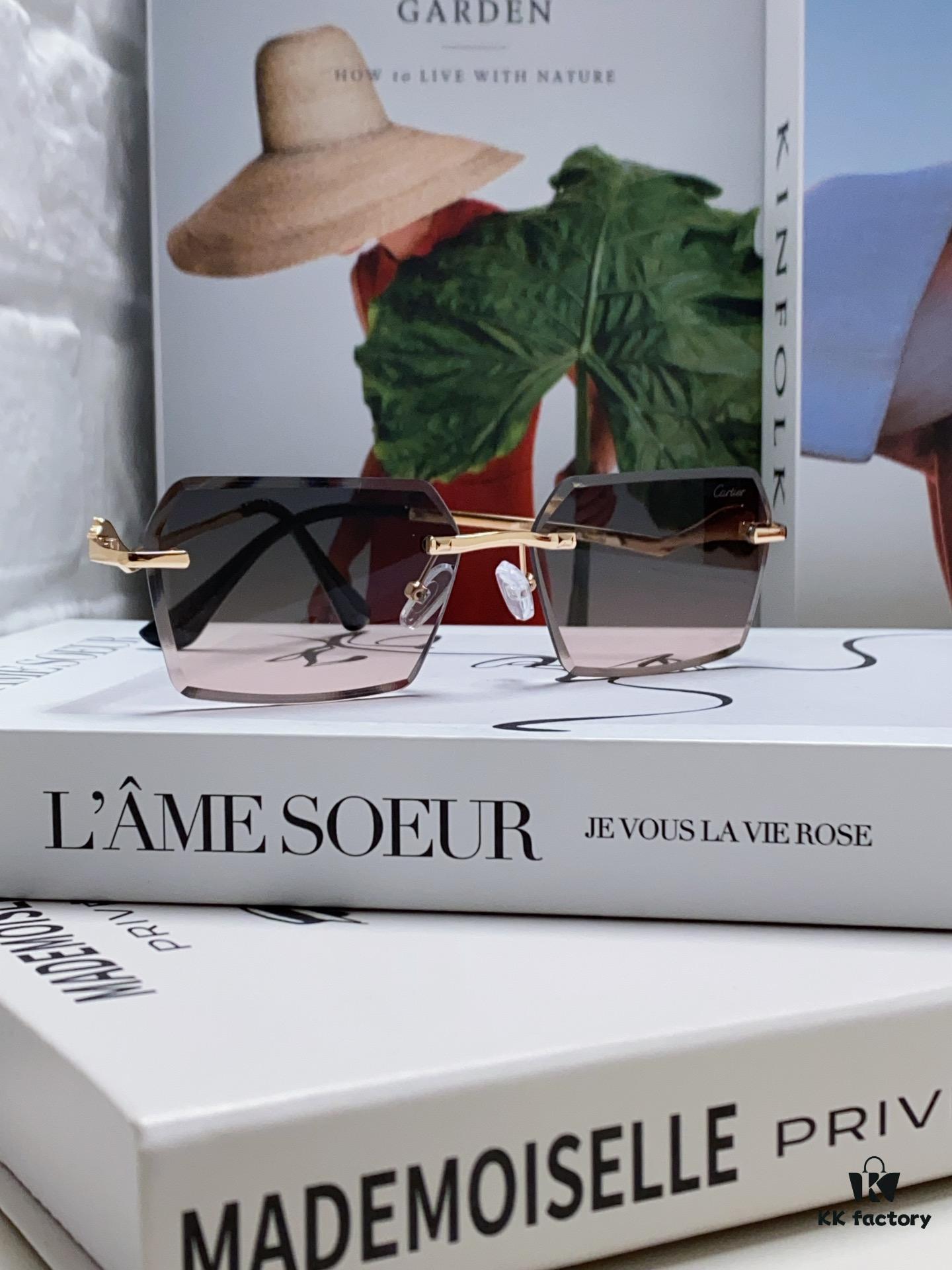 6931fc2c3a89a121ed54cb29 Cartier 2024 New Arrival Fashion Sunglasses for Women, Stylish Instagram-Worthy UV Protection Oversized Sun Glasses Slimming Design