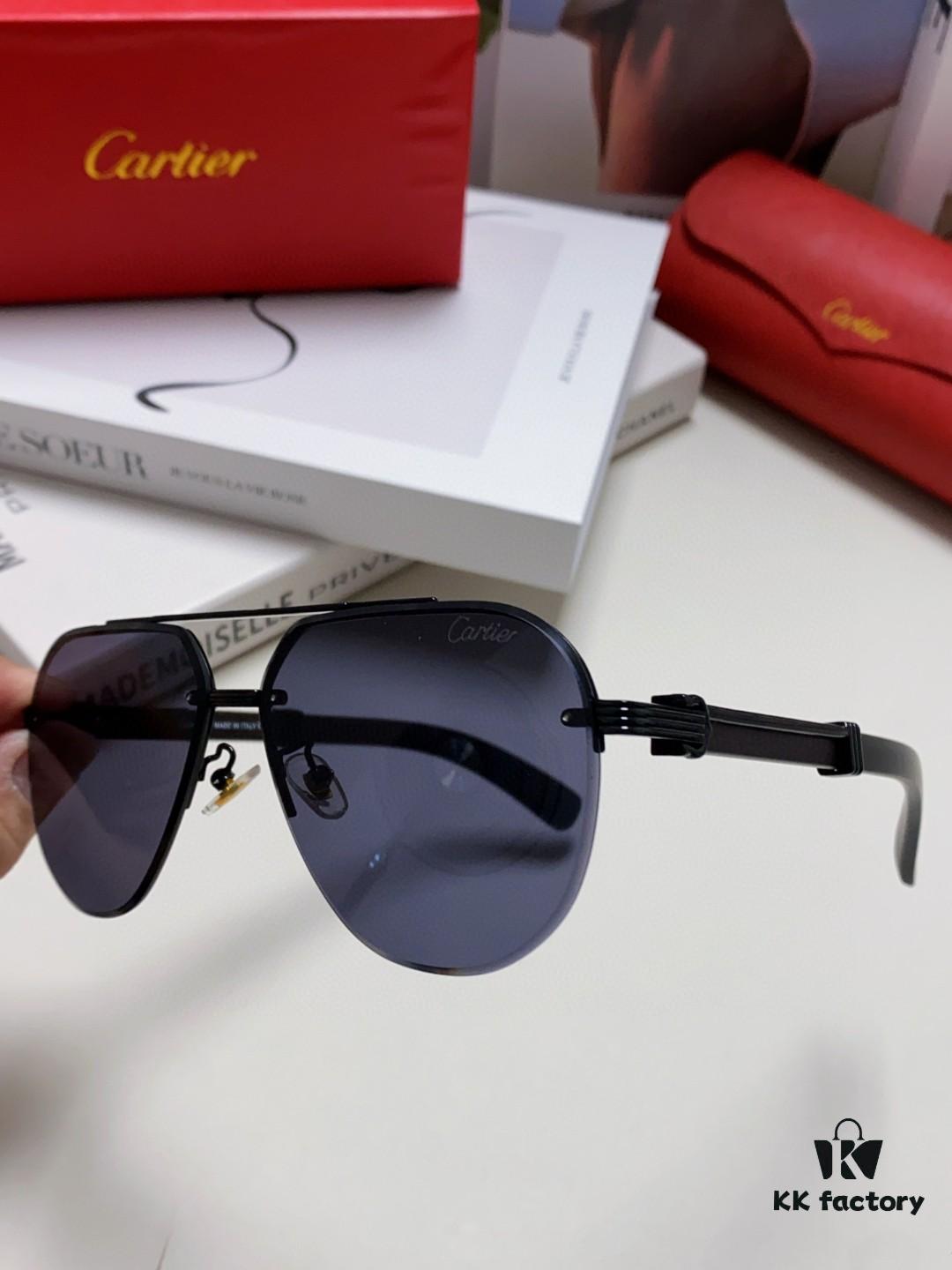 6931fc2d3a89a121ed54cb36 Cartier 2024 Retro Double Bridge Prescription Sunglasses, UV Protection, Oversized Frame for Men, Driving Sun Glasses