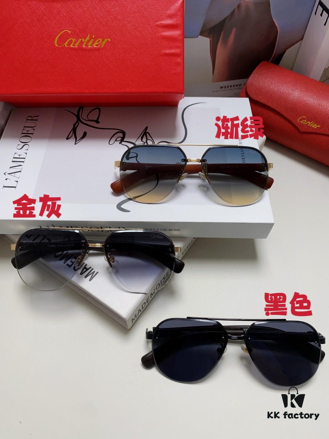 6931fc2d3a89a121ed54cb3a Cartier 2024 Retro Double Bridge Prescription Sunglasses, UV Protection, Oversized Frame for Men, Driving Sun Glasses