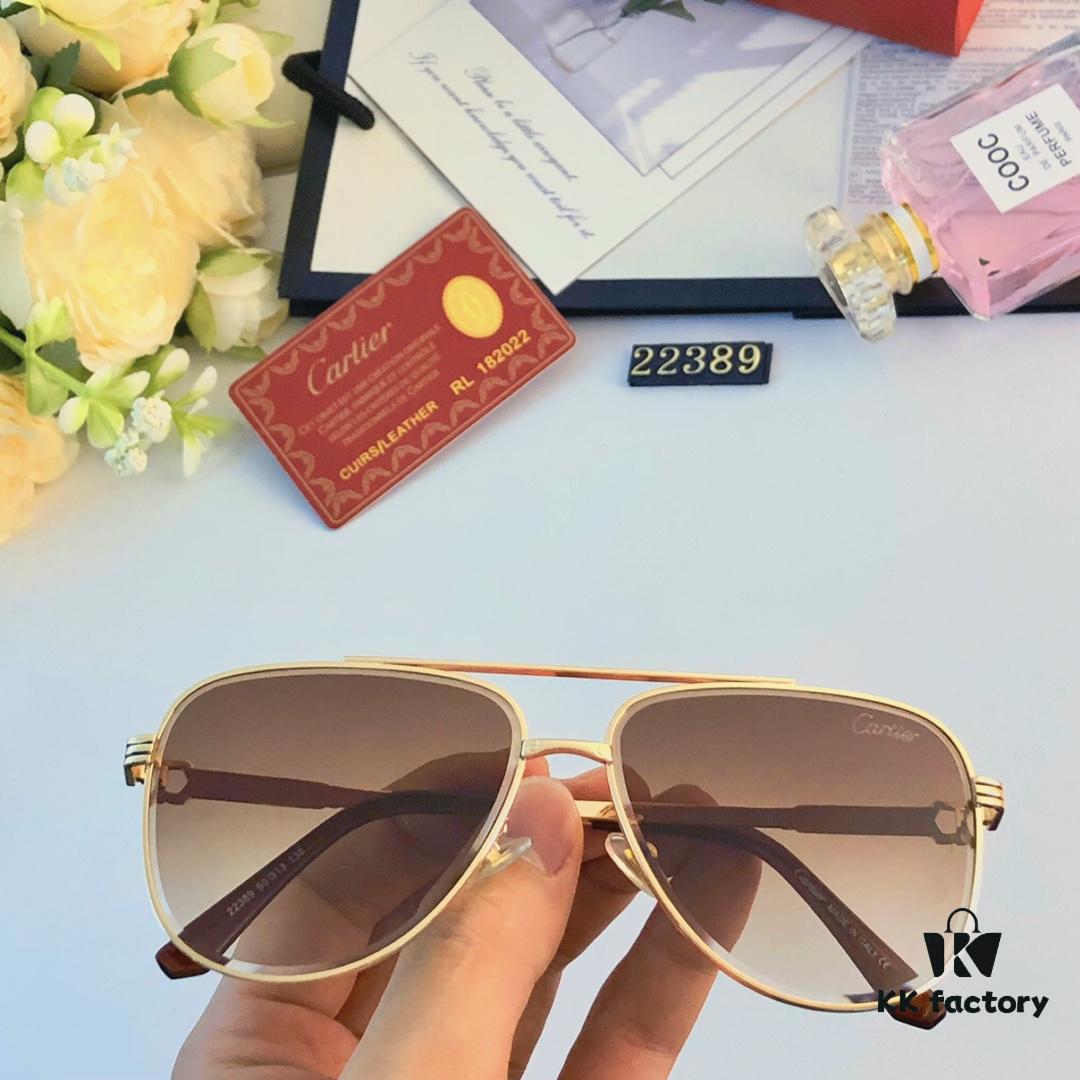 6931fc303a89a121ed54cb5d Cartier Unisex Gradient Aviator Sunglasses, Stylish and Versatile UV-Protective Oversized Shades