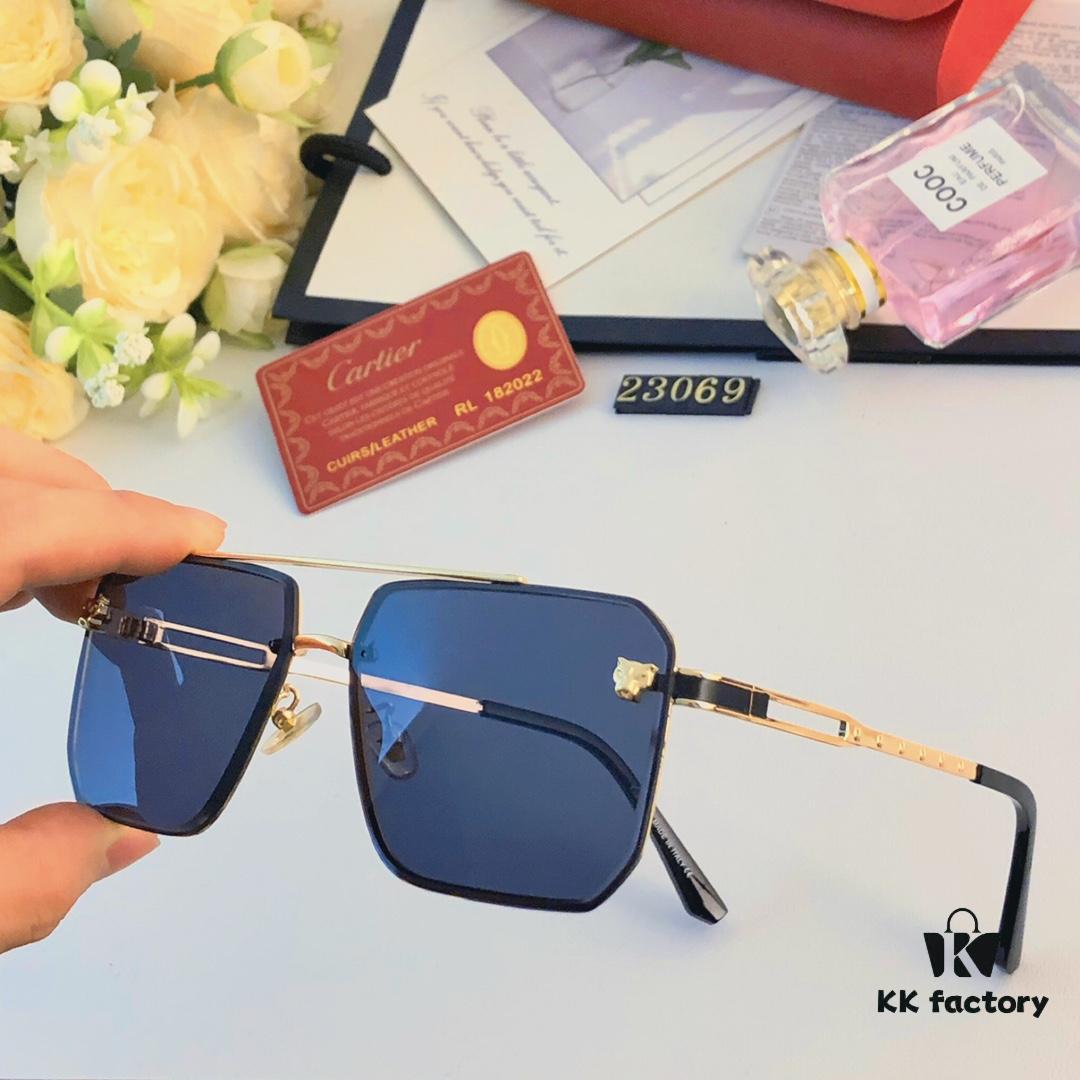 6931fc303a89a121ed54cb61 Cartier New Men's High-End Sunglasses Fashionable Stylish Trendy Shades Outdoor Driving Travel Sun Glasses
