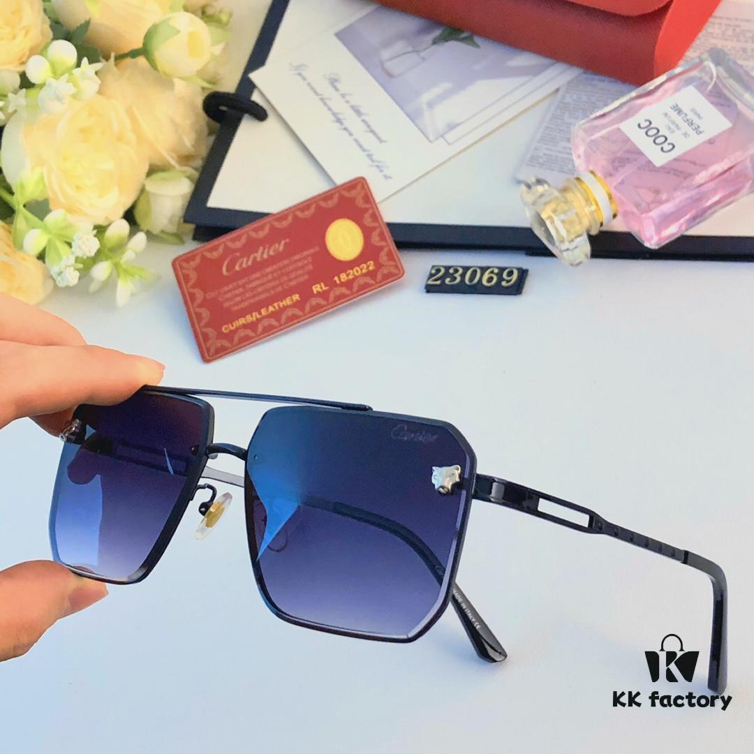 6931fc303a89a121ed54cb63 Cartier New Men's High-End Sunglasses Fashionable Stylish Trendy Shades Outdoor Driving Travel Sun Glasses