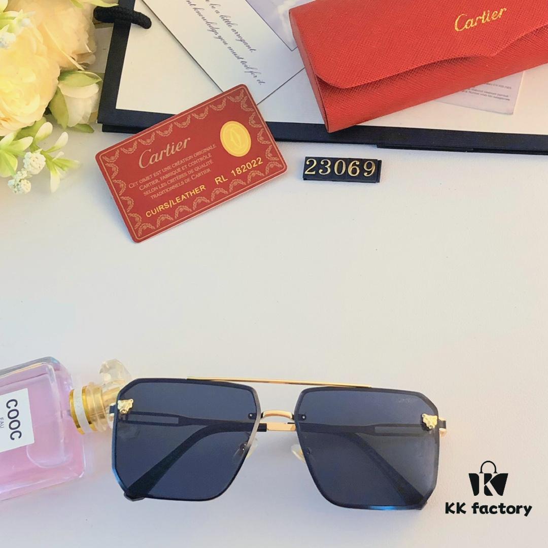 6931fc313a89a121ed54cb66 Cartier New Men's High-End Sunglasses Fashionable Stylish Trendy Shades Outdoor Driving Travel Sun Glasses