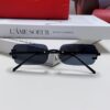6931fc343a89a121ed54cb94 Cartier 2024 New Arrival Square Rimless Cut-Out Sunglasses for Women, Slimming, Fashionable European and American Style, INS-Inspired Street Snap Trendy Sunglasses, Stylish Small Eyewear